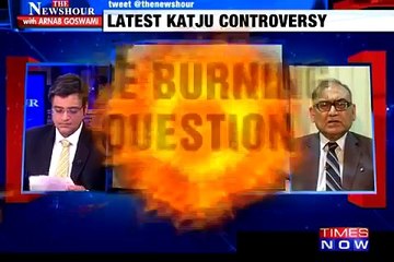 Netaji - Japanese Agent  Should Justice Katju   The News Hour Debate 2