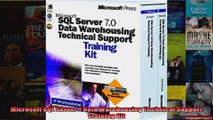 Microsoft SQL Server 7 Data Warehousing Technical Support Training Kit