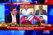 Netaji - Japanese Agent  Should Justice Katju   The News Hour Debate 22