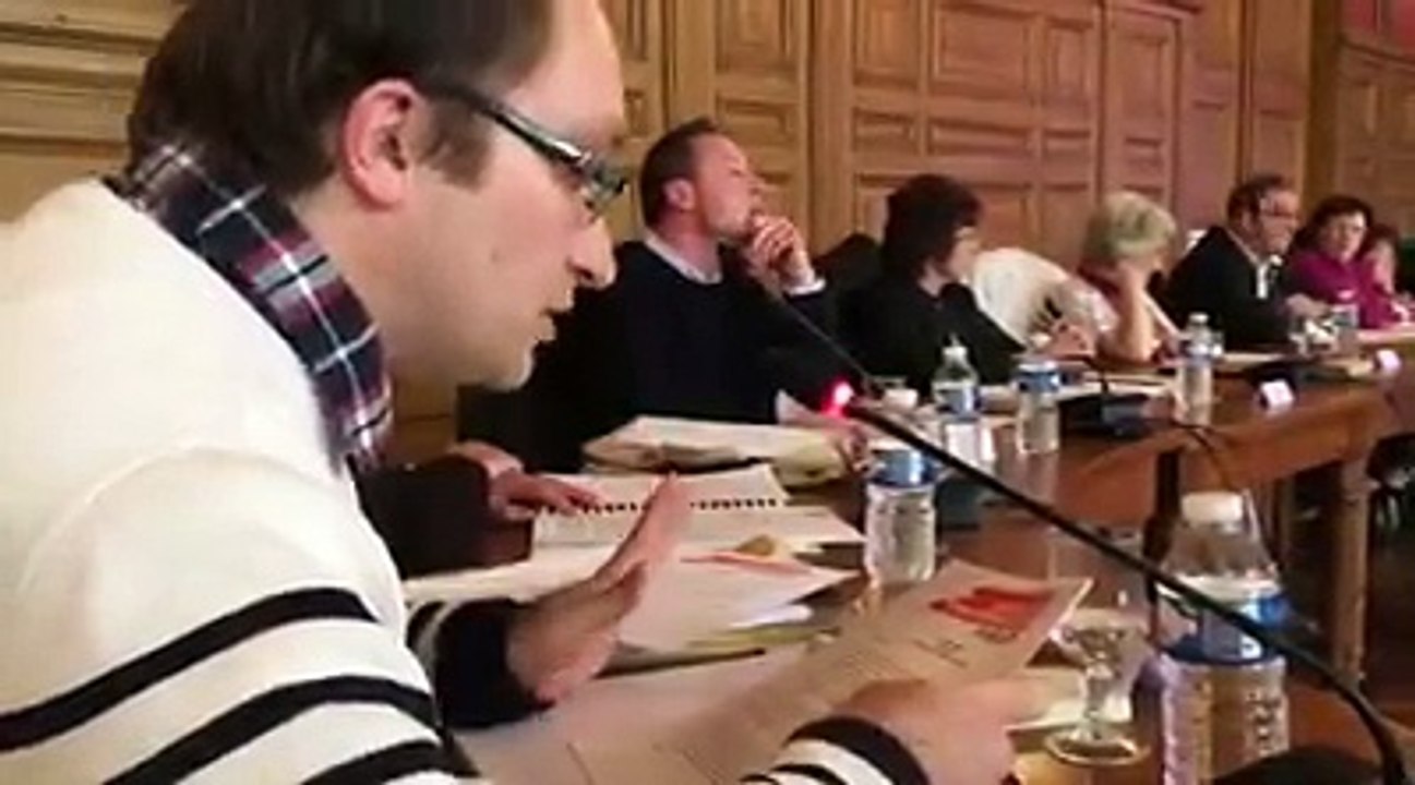 Intervention CM 31-03-16 Travail en commission et insultes du FN