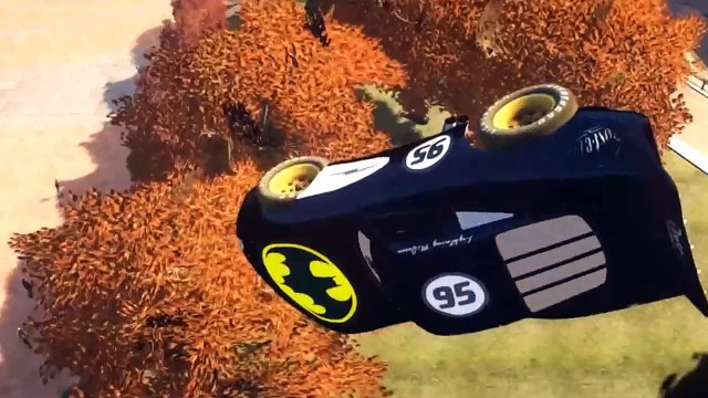 Spiderman Songs Lyrics ♫ Peas porridge hot ♫Superman & Batman Lightning McQueen Cars