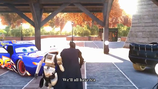 Spiderman Songs Lyrics ♫ Polly put the kettle on ♫ Superman & Batman Lightning McQueen Cars