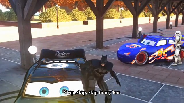 Spiderman vs Hulk Kids Songs ♪ Skip to My Lou ♪ StarWars Stormtrooper Disney Pixar