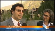 tgr Valle D'Aosta 08 05 2015 campagna elettorale M5S con Marco Scibona