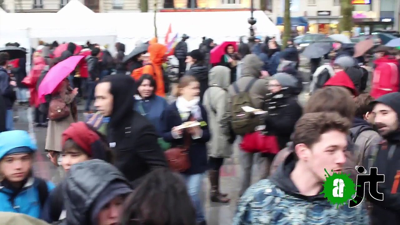 La "Nuit Debout" du 31 Mars, place de la République