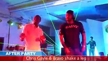 Chris Gayle & Bravo - Dance on Hindi Song