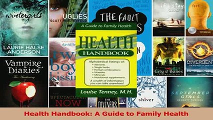 Health Handbook A Guide to Family Health