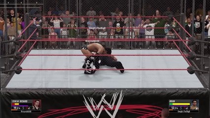 WWE 2K16 PCW Rreynolds88 vs OmgItsTheBigB Part 1 of 2
