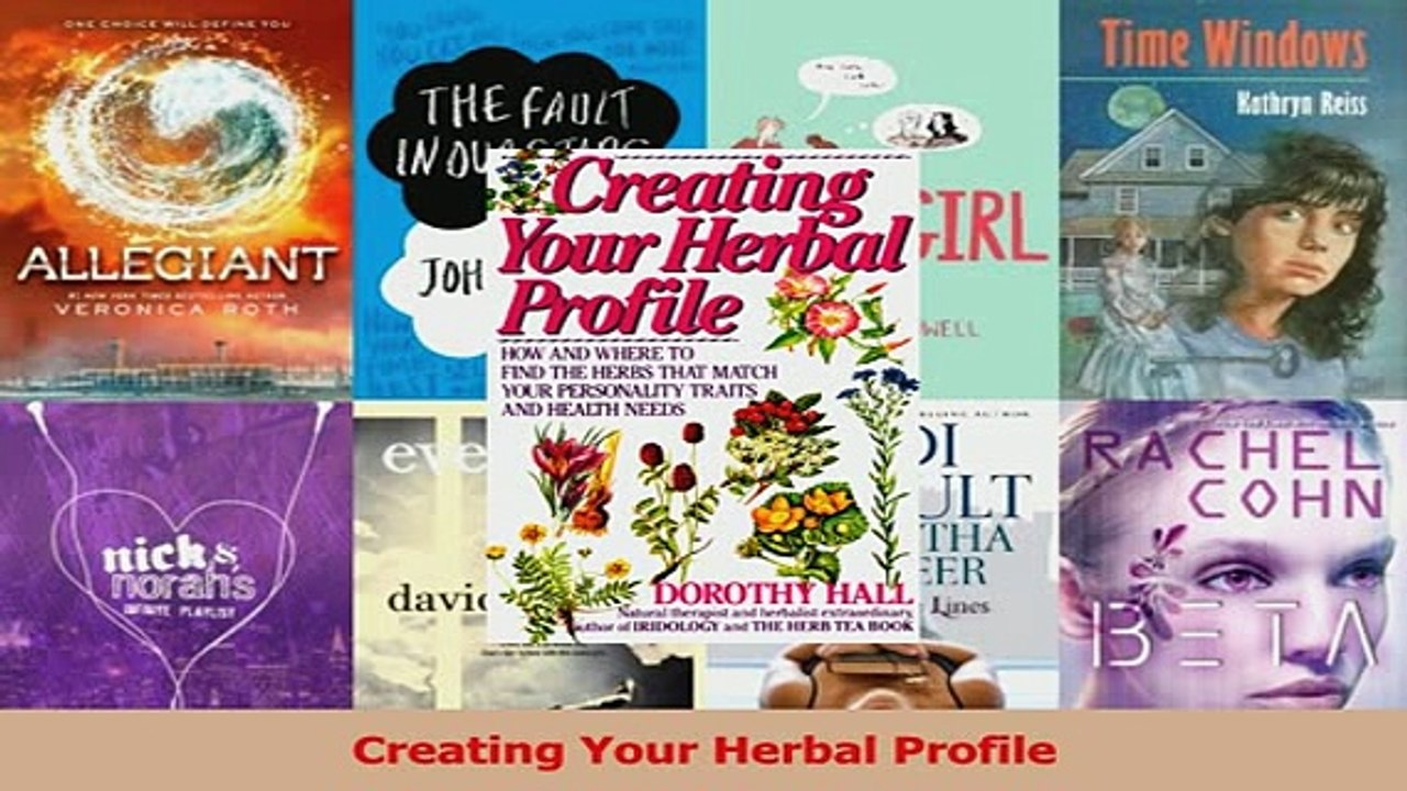 Creating Your Herbal Profile
