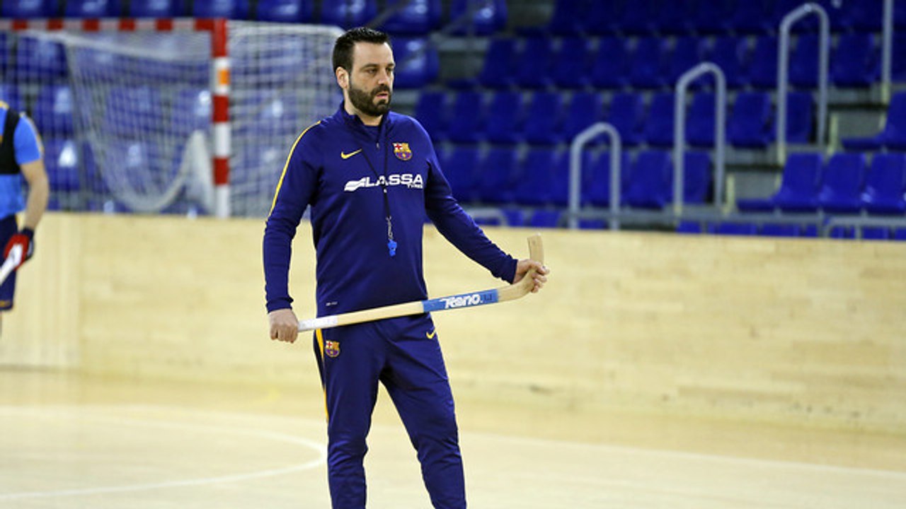 FCB Hockey: Ricard Muñoz y Aitor Egurrola, previa Liceo-FCB Lassa