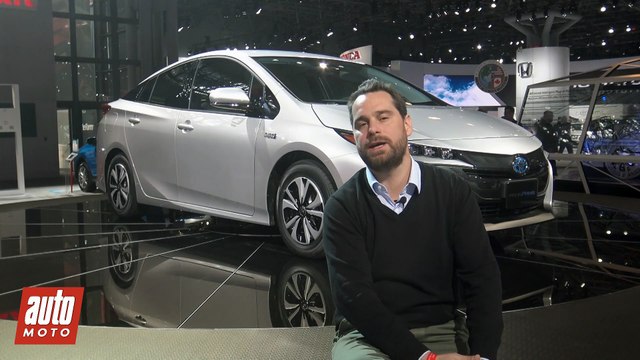 Toyota Prius Prime : l’hybride va plus loin [SALON DE NEW YORK 2016]