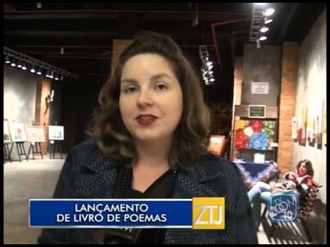 02-12-2015 - LANÇAMENTO DE LIVRO DE POESIAS - ZOOM TV JORNAL