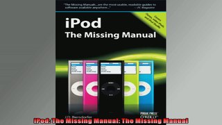 iPod The Missing Manual The Missing Manual