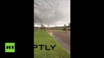 USA- Multiple tornadoes rip through Mississippi and Alabama