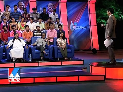 Newsmaker 2015 talk show with Nivin Pauly Manorama News 22