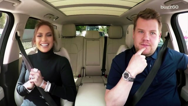 Leonardo DiCaprio texting Jennifer Lopez during Carpool Karaoke makes it the best one yet