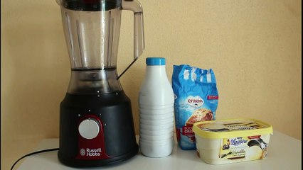 Comment faire le frappé- milk shake vanille Mcdo - FastGoodCuisine