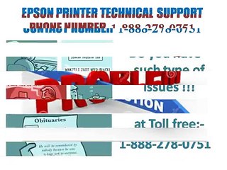 Epson Printer Technical Support Help Desk Number