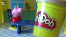 Peppa Pig y George comen unos helados De Plastilina Play Doh ❤️ Juegos Para Niños y N