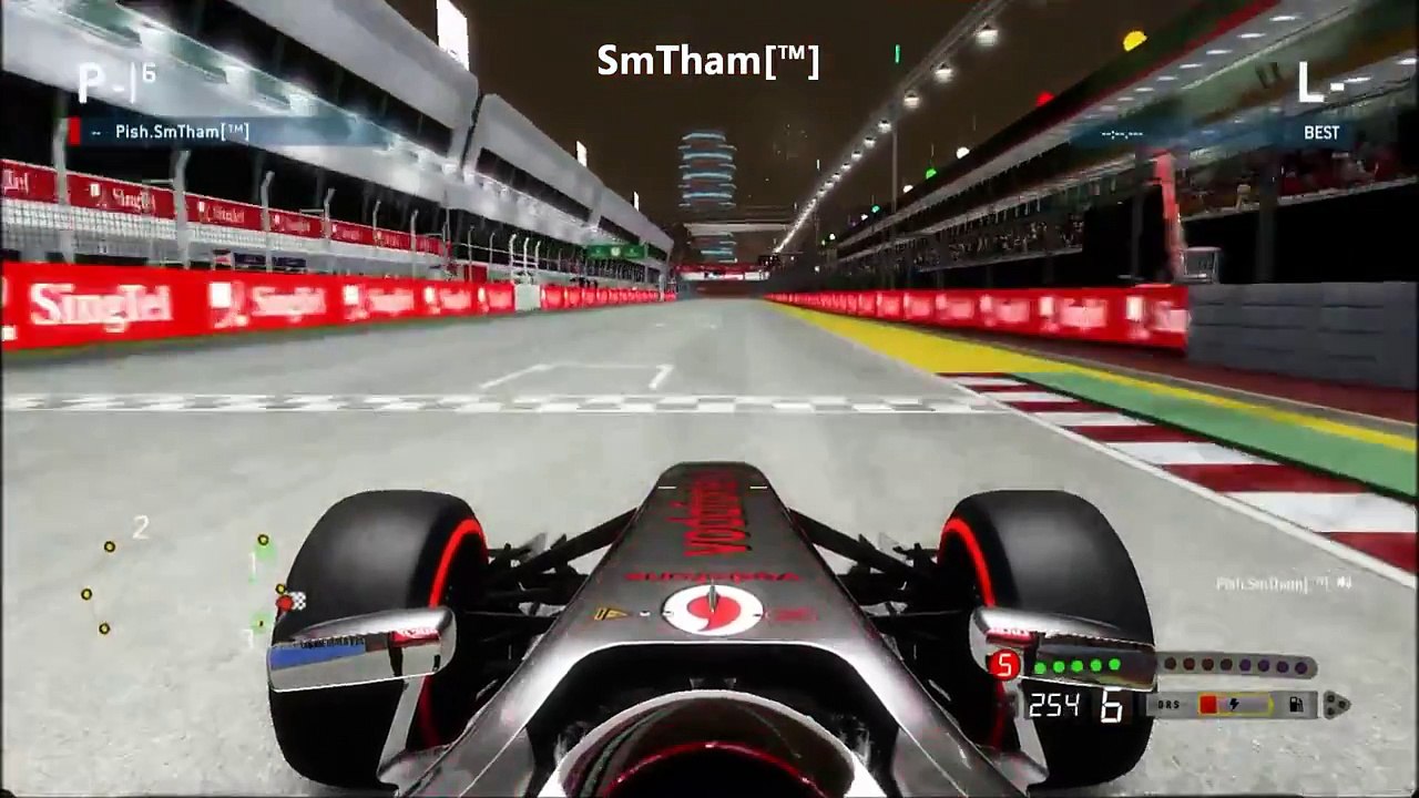 F1 2013 XTgamer Racing League - Season 01 - Round 14 Singapore GP Qualifying