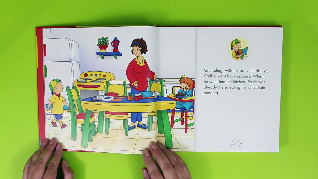Caillou Books - Caillou Puts Away His Toys | Book Reading for Kids