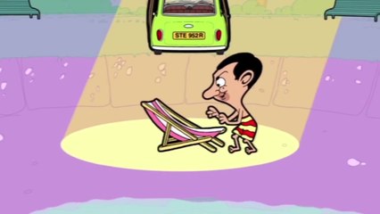 Mr Bean - Builder blocks the sun