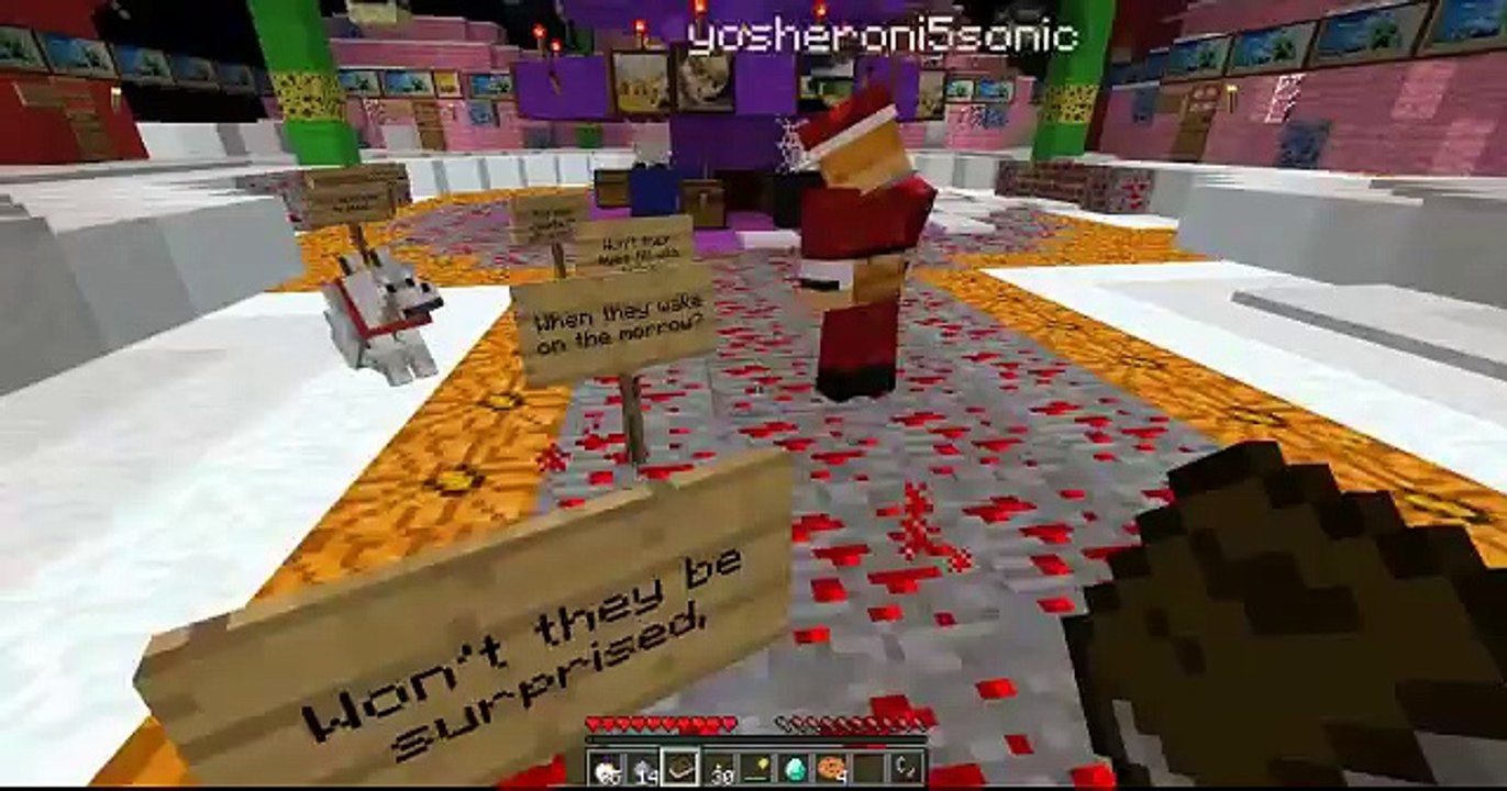 Minecraft: Christmas Special! Grinchmas Feat. Conker and Yish Part 3