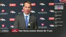 Peyton Manning Retirement Press Conference (Full)  NFL News 13