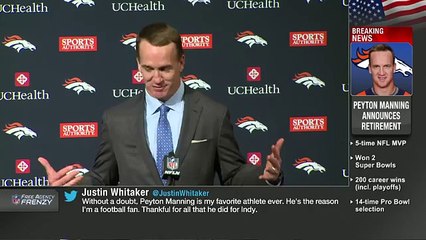 Peyton Manning Retirement Press Conference (Full)  NFL News 24