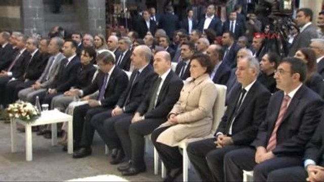 Diyarbakır Başbakan Davutoğlu Hasanpaşa Hanı'nda Konuştu-1