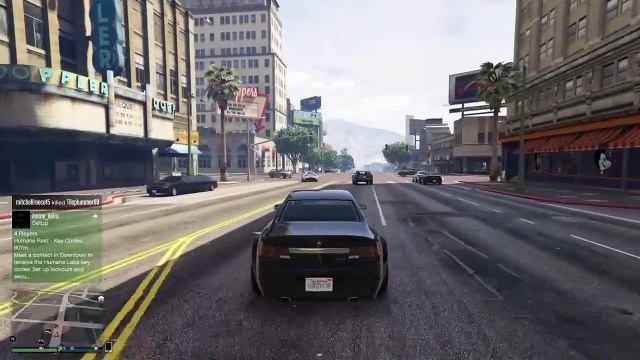 GTA 5 Online Funny Moments - The Terminator, Car Seat Ragdolls and Truck Launch Glitch!