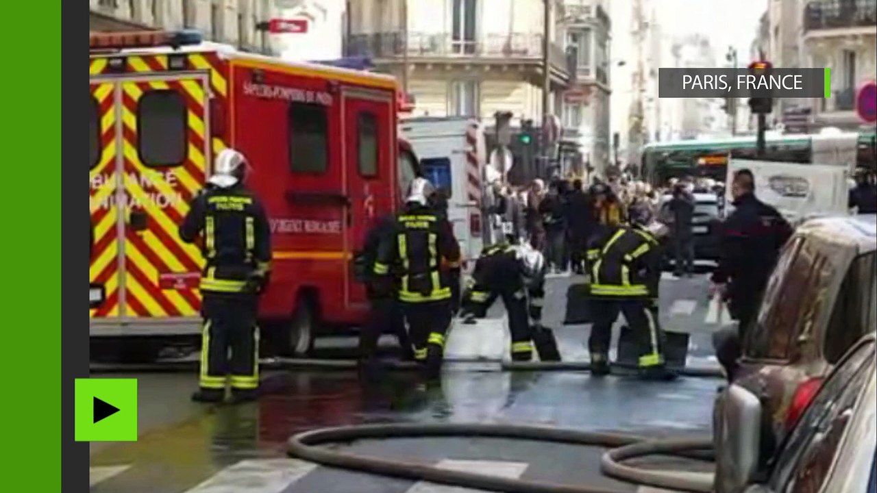 Des images de l'immeuble parisien où une explosion de gaz a eu lieu