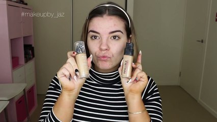 Halo Eye Makeup With Bold Lip..