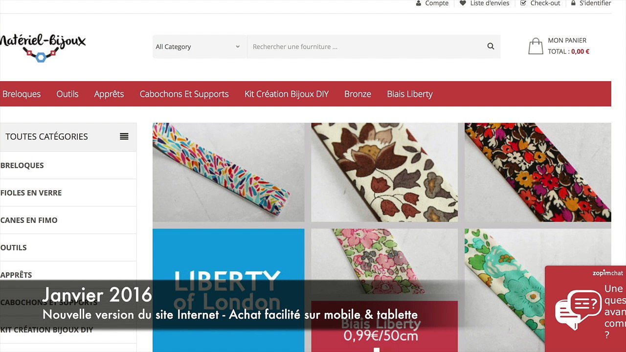 De la chaine à maillons et nouveautés pour créer des bijoux