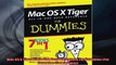 Mac OS X Tiger AllinOne Desk Reference For Dummies For Dummies Computers