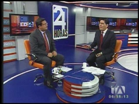 Entrevista a César Navas, Ministro coordinador de seguridad