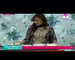 Sitaray Ki Subha with Shaista Lodhi – 1st April 2016 P2