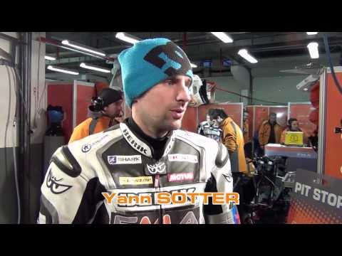 Le Team FMA lors des essais nocturnes - Bol d'Or 2012