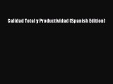 Read Calidad Total y Productividad (Spanish Edition) Ebook Free