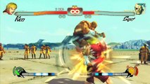 Street Fighter 4 - Ken Vs. Sagat