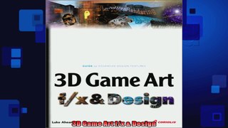 3D Game Art fx  Design