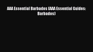 Read AAA Essential Barbados (AAA Essential Guides: Barbados) Ebook Free