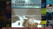 Game Programming Gems Game Programming Gems WCD