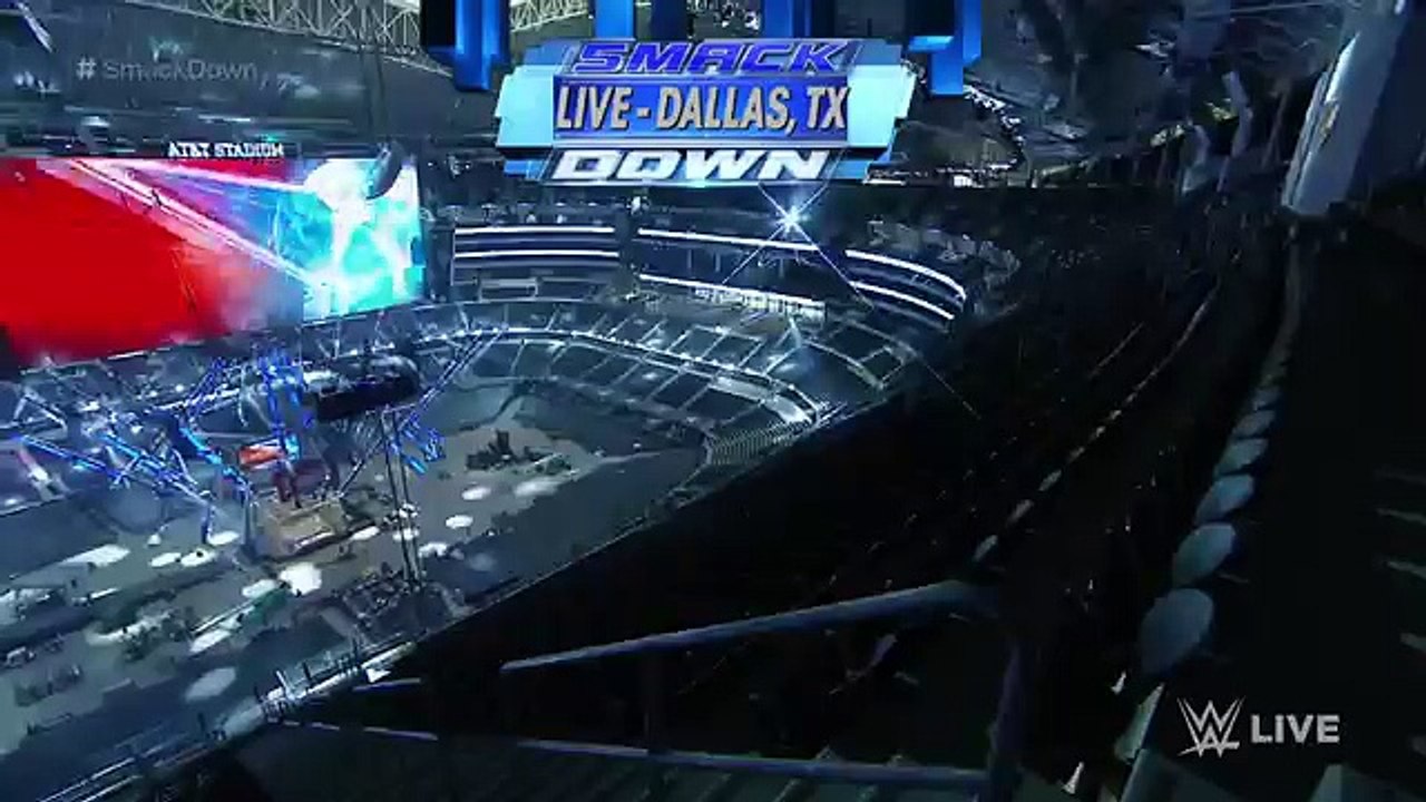 A peek inside AT&T Stadium to see WrestleMania 32's set construction- SmackDown, Mar. 31, 2016