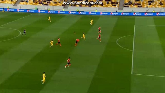 Korniev Goal 1:1 Shakhtar Donetsk vs Metalist Kharkiv 01.04.2016