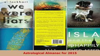 PDF  Astrological Almanac for 2015 Download Online