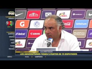 "No hicimos un gran partido"