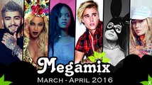 MEGAMIX : MARCH - APRIL - MAY 2016 (20 Smash Hits Spring 2016) with Rihanna, Zayn, Beyoncé, Justin Bieber, Ariana Grande, Drake, Meghan Trainor, Lukas Graham, DNCE, Iggy Azalea, G-Eazy, Nick Jonas, Fifth Harmony, Selena Gomez, Major Lazer, Sia, Flo Rida..