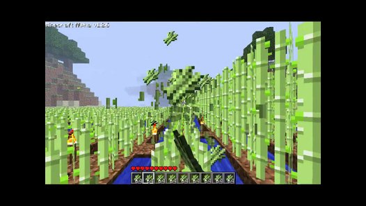 Minecraft sugar cane farm - video dailymotion