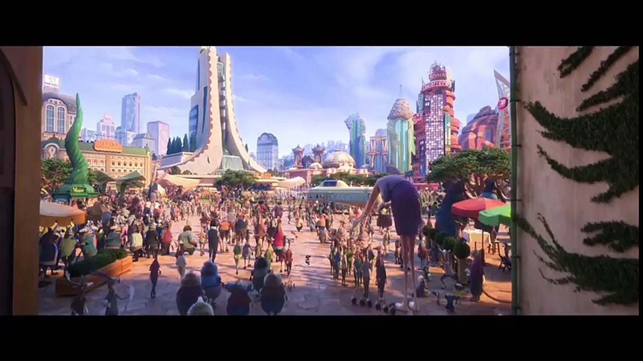 Zootopia Official Sloth Trailer 2016  .flv